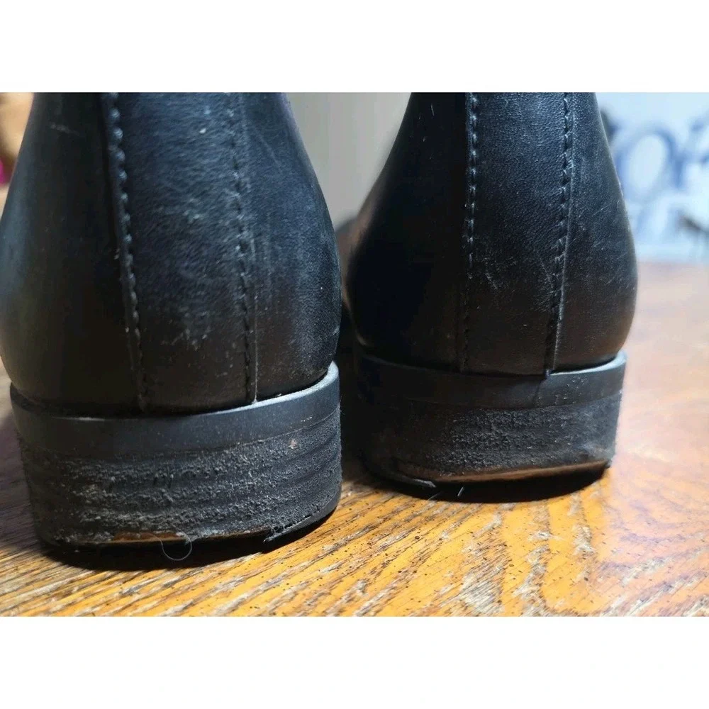 Ariat Booties Chelsea boots Women's 7.5 Slip On‎ Side Slit Black Leather